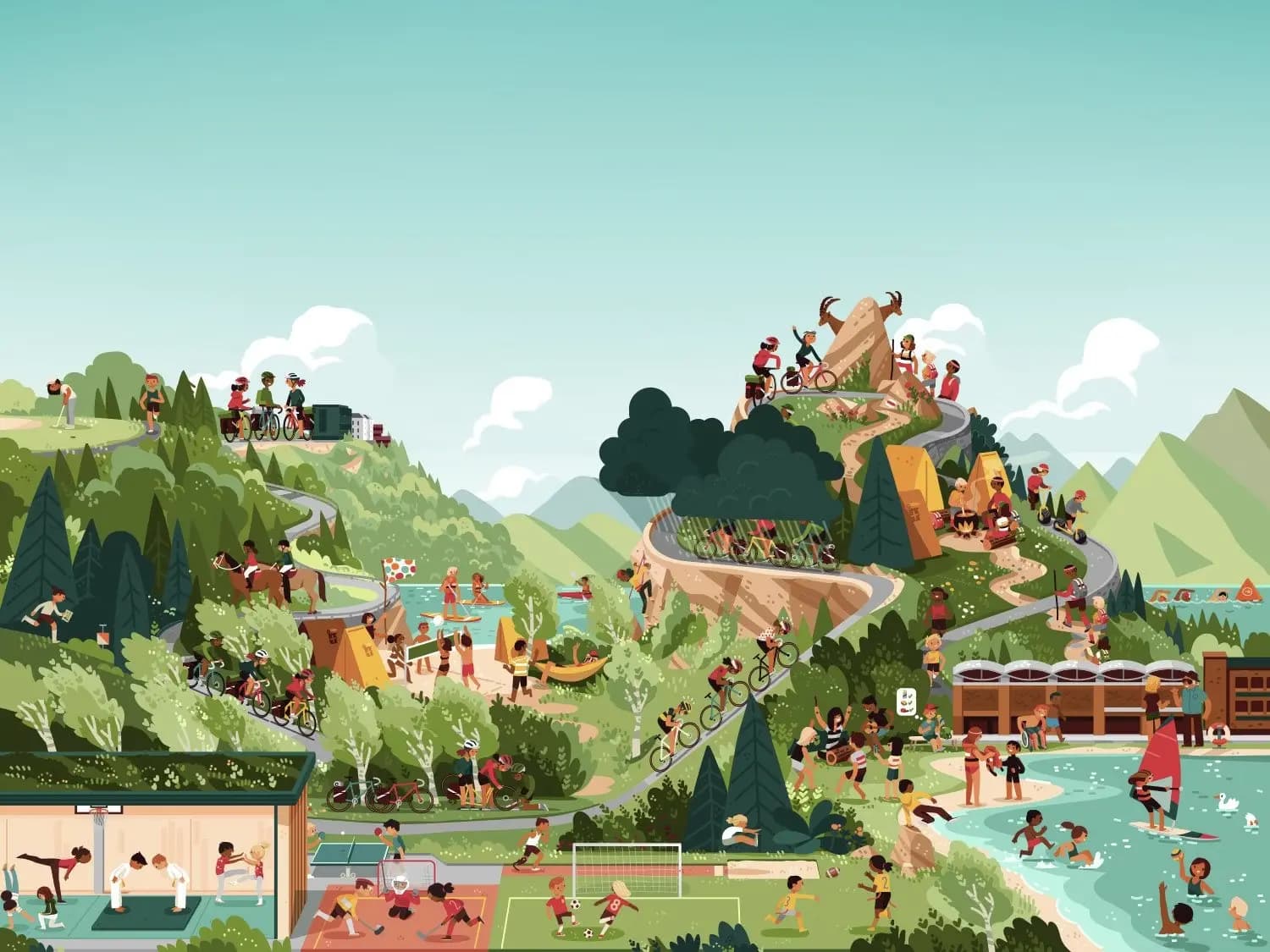 Youth+Sport illustration