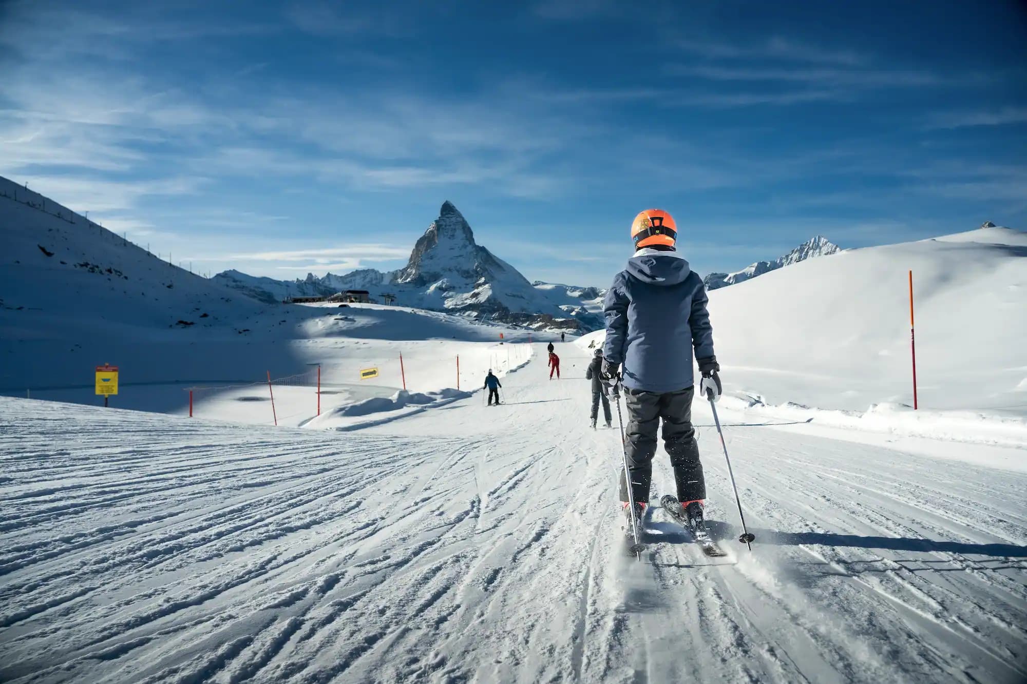 Learning with the Matterhorn as a backdrop