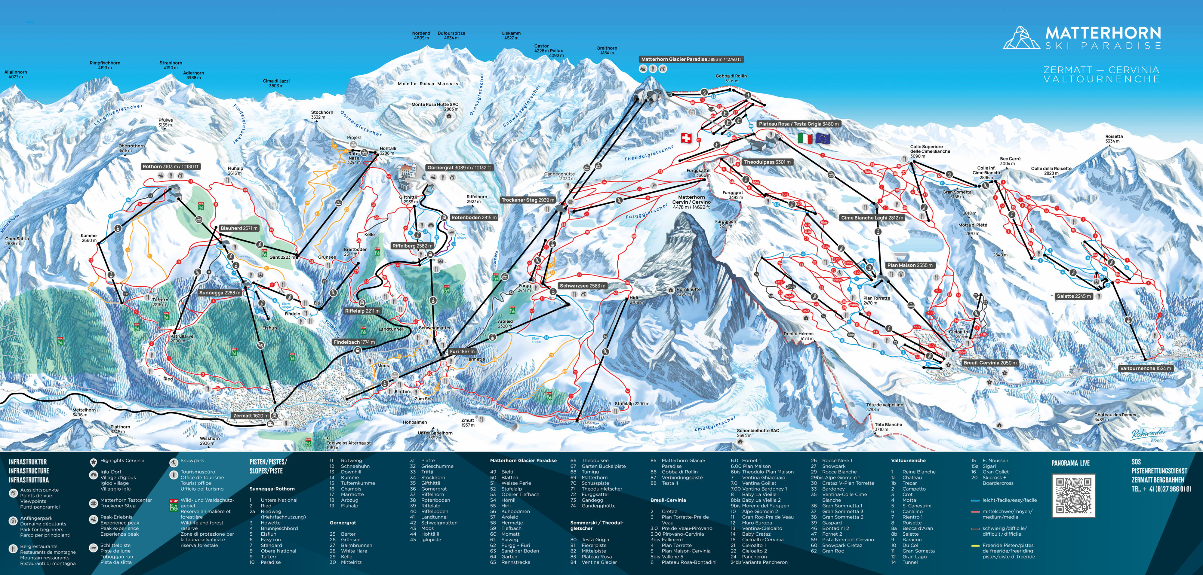 Featured article: How Many Days Do You Need to Explore the Entire Zermatt Ski Area (Including Italy)? - A professional image related to travel